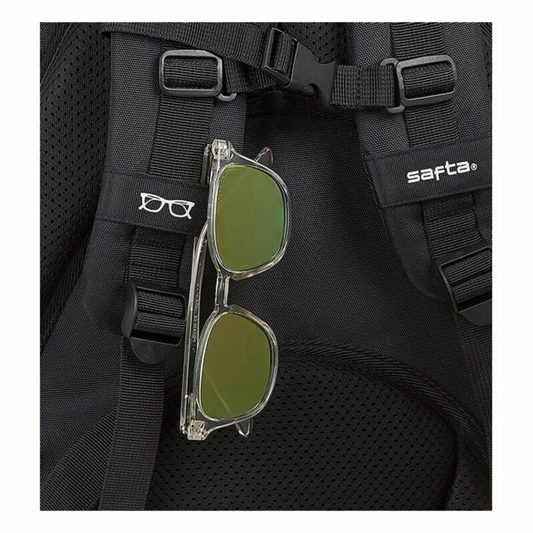 Mochila para Portátil y Tablet Safta 15,6'' Negra – Con Salida USB, Interior Acolchado y Diseño Business 30 x 43 x 16 cm 10