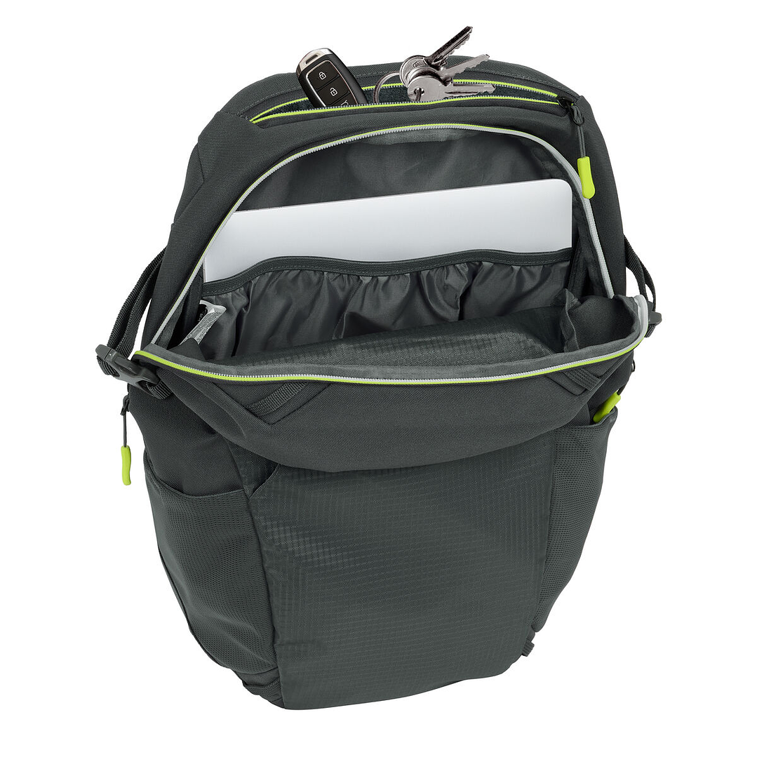 Mochila de Senderismo Safta Trekking Gris 19 L – Acolchada, Reflectante y Repelente al Agua para Uso Juvenil 27 x 46 x 15 cm 5