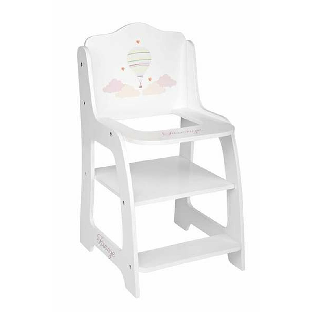 Accesorios para Casa de Muñecas Arias – Set Blanco en Madera para Niños desde 0 Meses y +3 Años 1