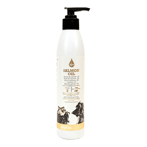 Aceite de Salmón Gloria 250 ml – Suplemento Natural Rico en Omega para Mascotas con Ingredientes Puros de Salmón