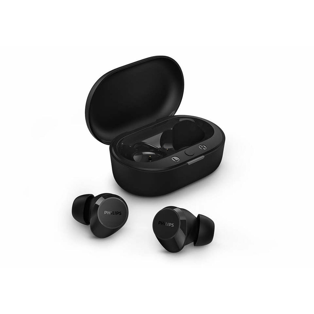 Auriculares Philips TAT1209BK Negro | Intrauriculares Bluetooth Con Micrófono, Carga Rápida Y Sonido Envolvente 1