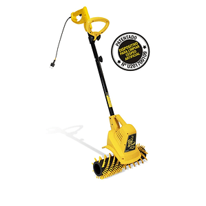 Barredora De Césped Garland 141E 300 W Amarillo/Negro | Manillar Ajustable Y 40 Cm De Ancho Para Jardines De Hasta 75 m²