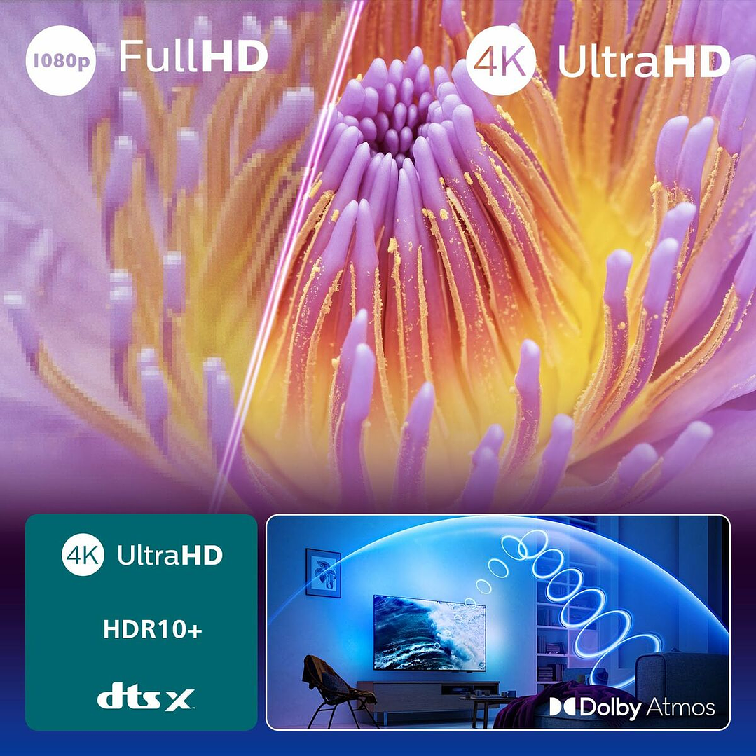 Smart TV Philips 55PUS8010/12 4K Ultra HD 55