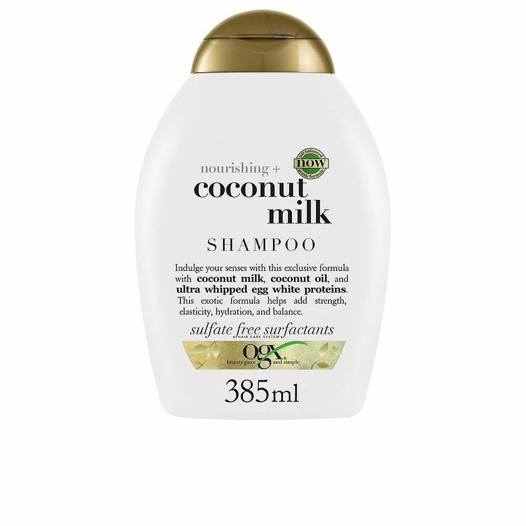 Champú Nutritivo OGX Coco 385 ml – Hidratación Profunda y Suavidad Natural para Todo Tipo de Cabello Unisex 1