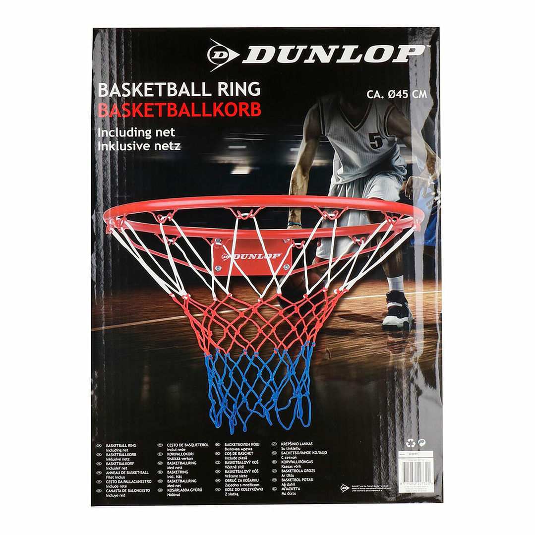 Aro de Baloncesto Dunlop Ø 45 cm Azul Blanco Rojo 3