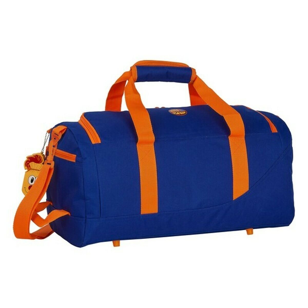 Bolsa Deporte Valencia Basket Azul Naranja 50 cm 4