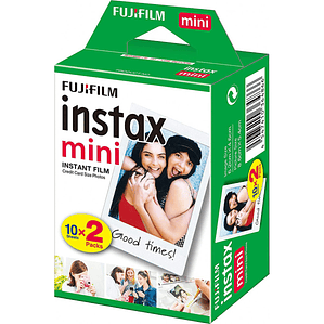 Película Fotográfica Instantánea Fujifilm 2 Cartuchos 20 Fotos