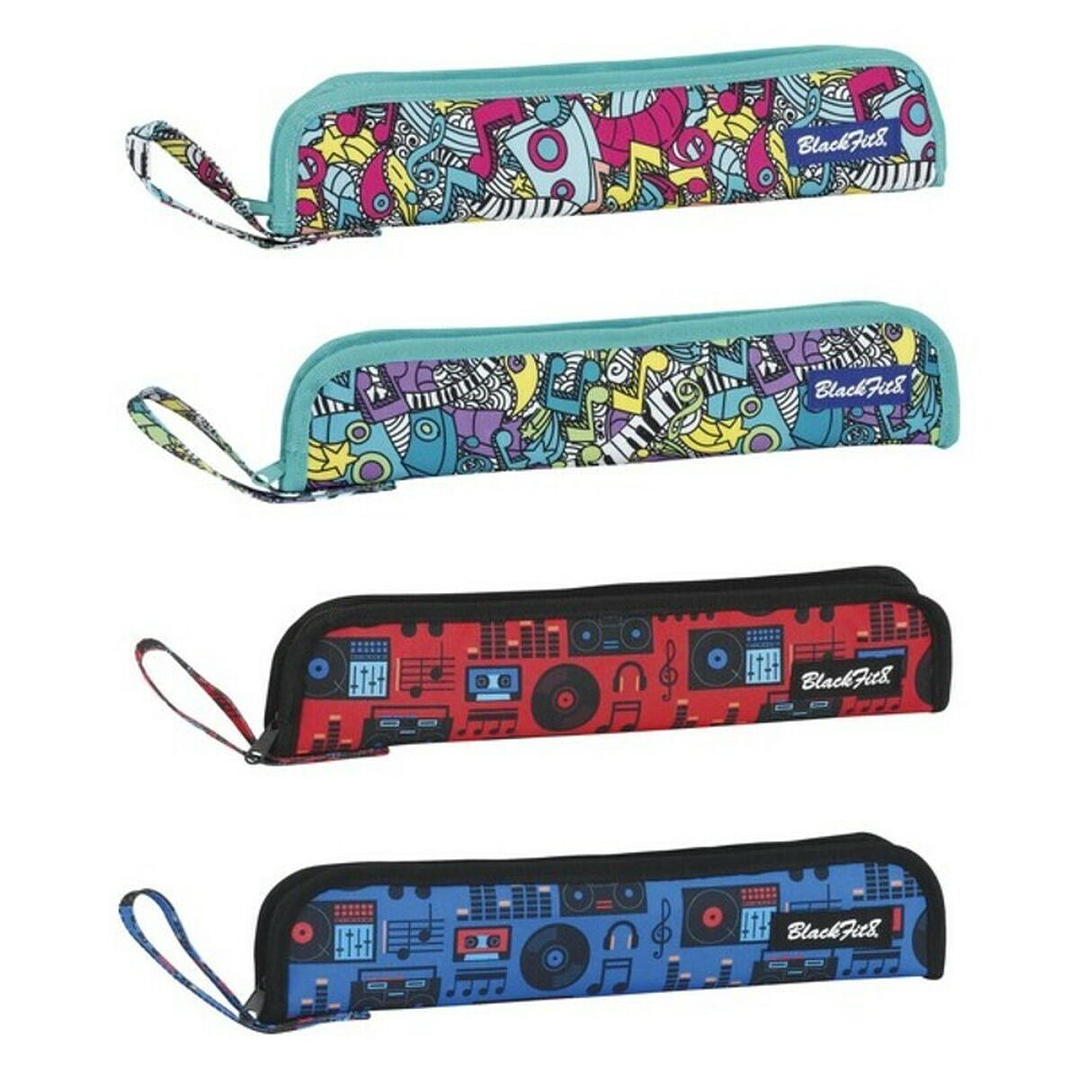 Portaflautas Safta Escolar Acolchado Poliéster 300D Multicolor 1