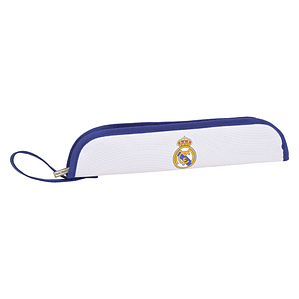 Portaflautas Real Madrid C.F. Acolchado Azul Blanco 2L