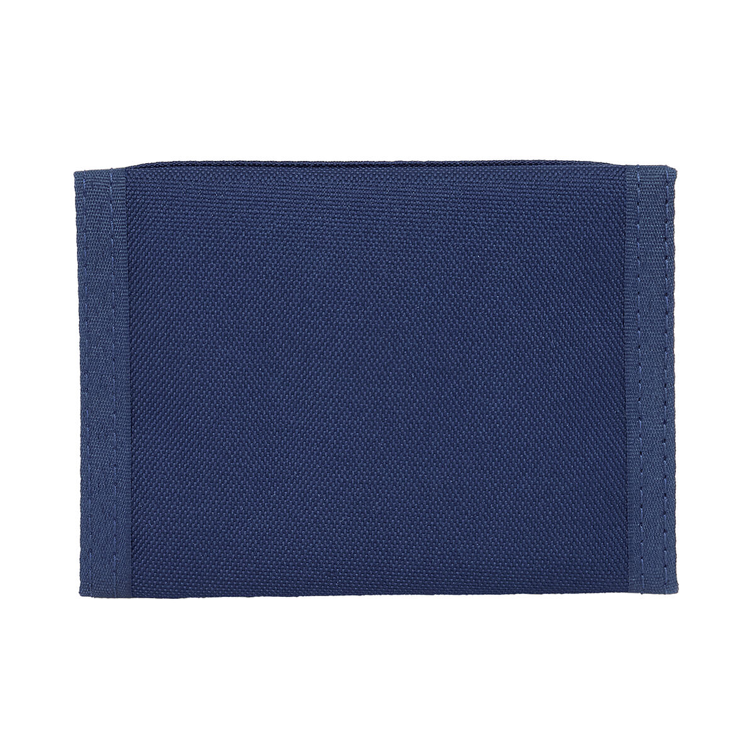 Cartera F.C. Barcelona Azul Marino con Monedero y Cierre Velcro 3