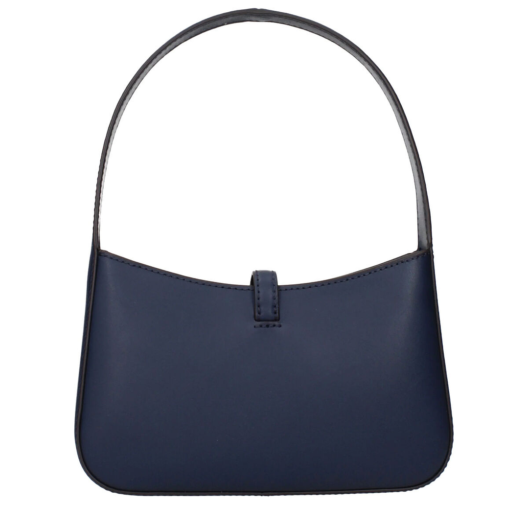 Bolso de Mano Michael Kors Lyra Azul Piel con Cremallera 3