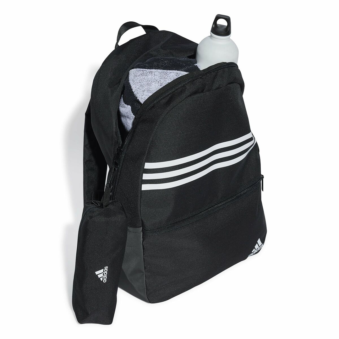 Mochila Adidas CLASSIC 3S PC IZ1895 Negra Deportiva Talla Única 2
