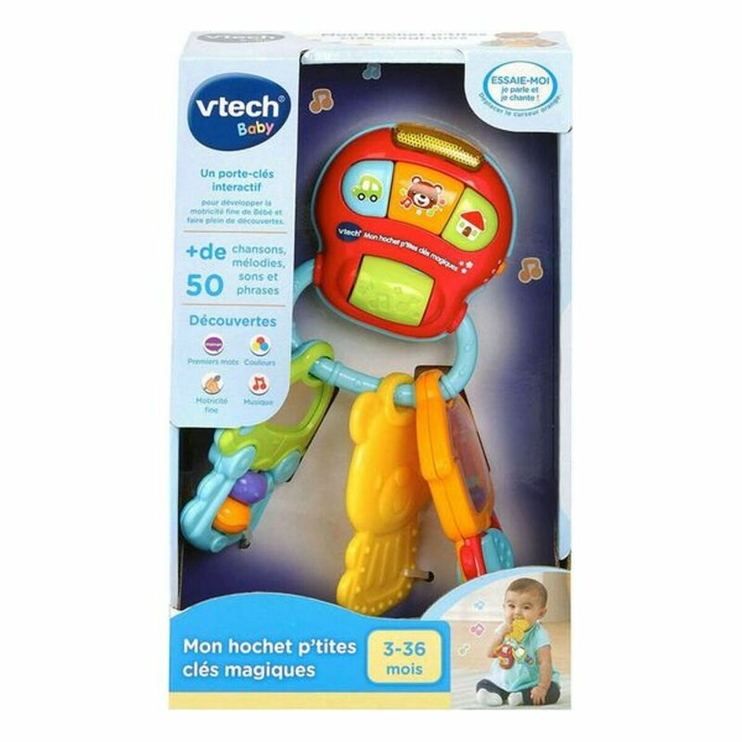 Sonajero VTech Baby Keys con Sonido y Luces +3 Meses Español 2