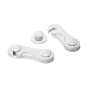 Cierre de Seguridad Inofix Blanco Adhesivo 2 Unidades Infantil