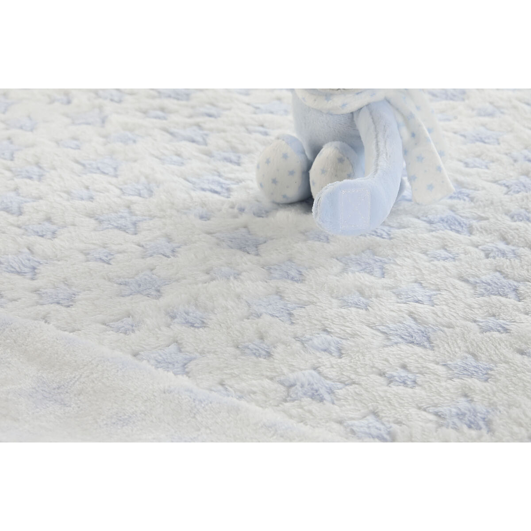 Set Regalo Bebé Home ESPRIT 3 Unidades Azul Beige Rosa Poliéster 3