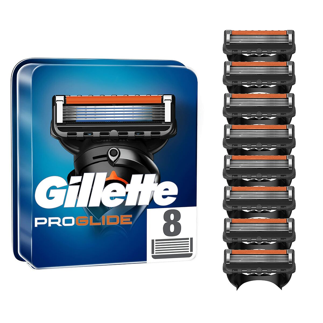 Cuchillas Gillette Fusion Proglide 8 Unidades Afeitado Preciso Unisex 3