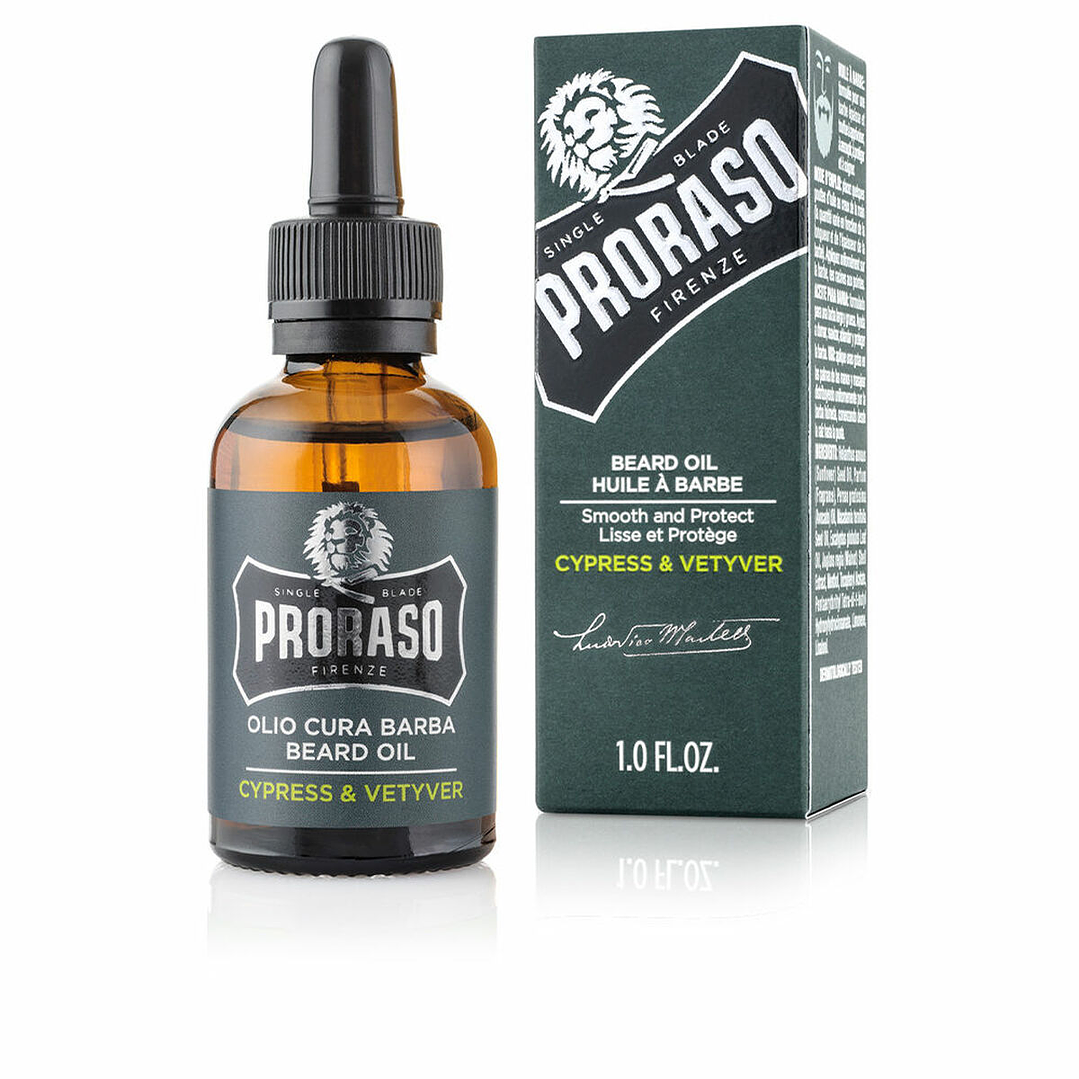 Aceite Barba Proraso Cypress & Vetyver 30 ml Hombre 1