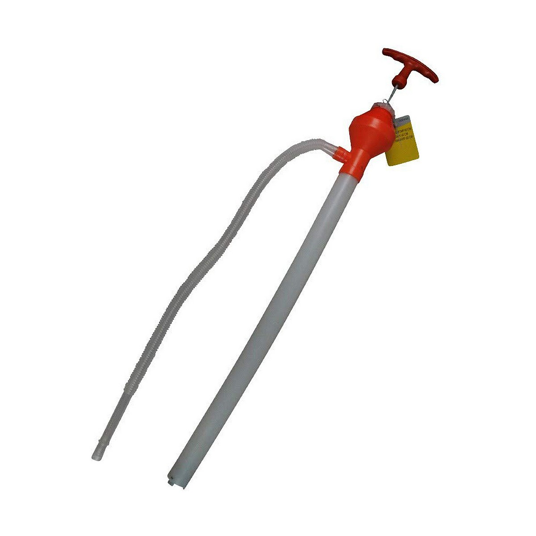 Bomba de Agua Manual Bensontools PVC Roja Resistente a Líquidos 1