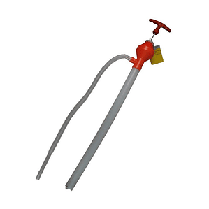 Bomba de Agua Manual Bensontools PVC Roja Resistente a Líquidos