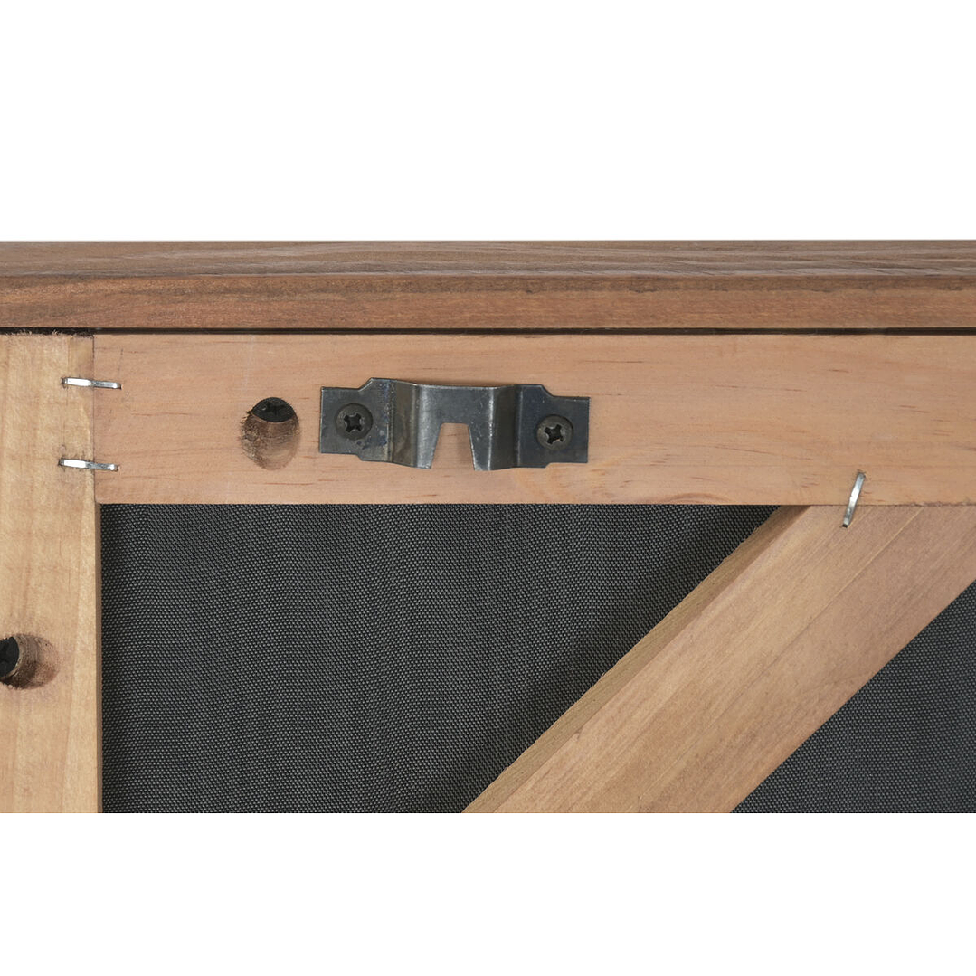 Cuadro Decorativo ESPRIT Oriental 3D Madera Reciclada (2 Uds) 3