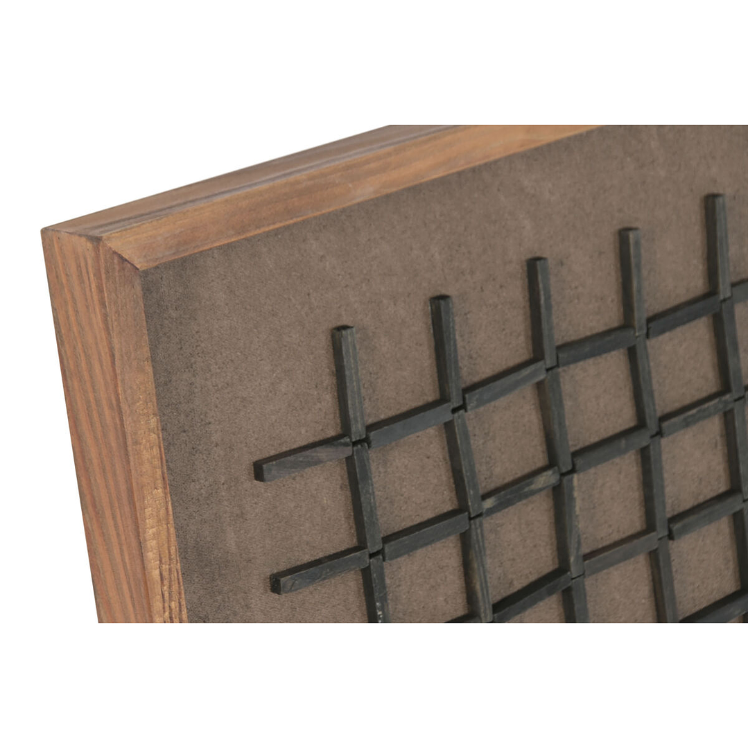 Cuadro Decorativo ESPRIT Oriental 3D Madera Reciclada (2 Uds) 4