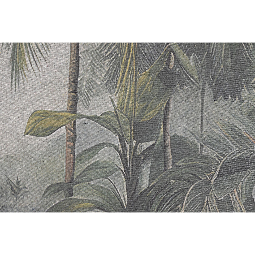 Cuadro Tropical ESPRIT Palmeras Verde 120x80 cm (2 Uds) 3