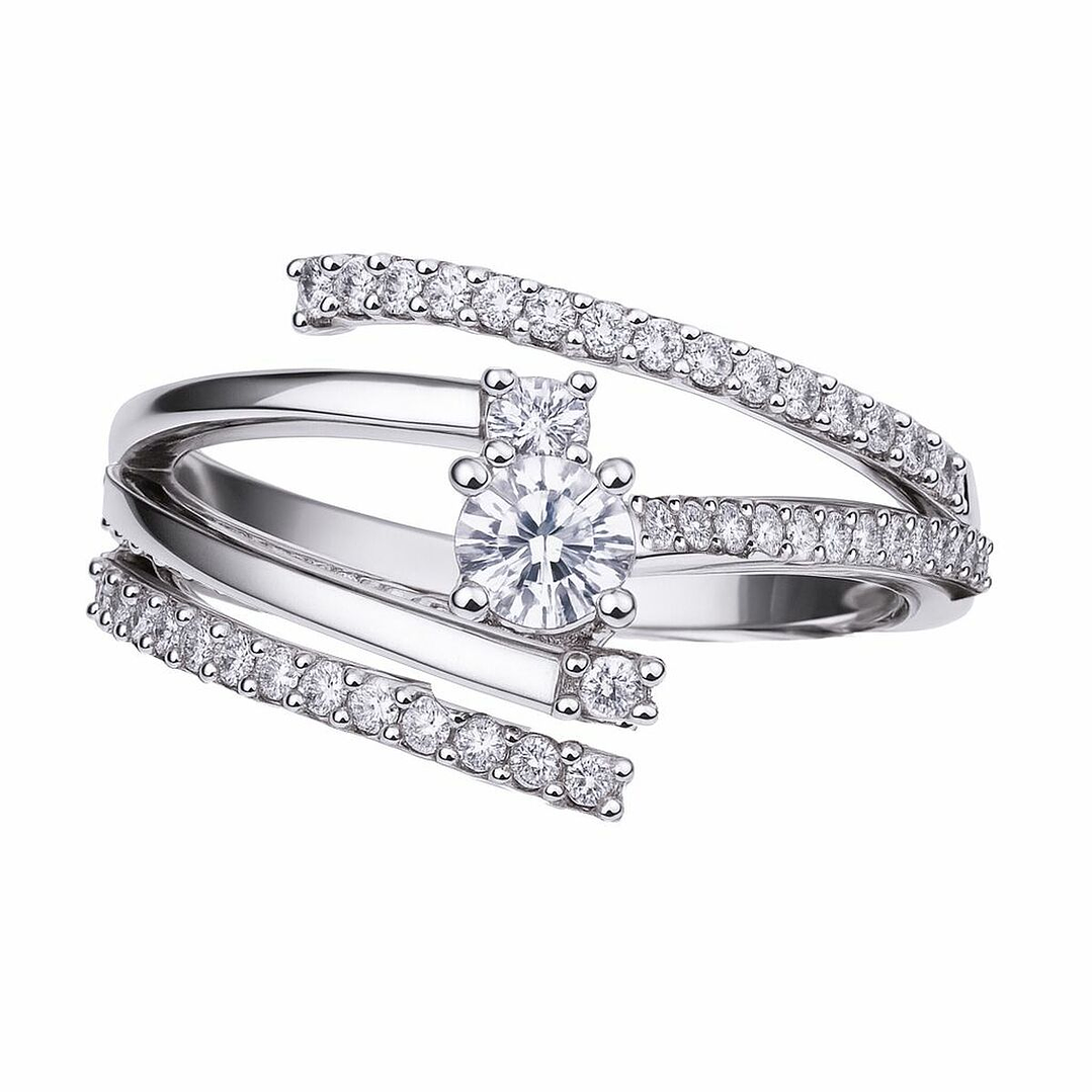 Anillo Mujer Diamonfire Plata 16,5 – Diseño Moderno y Brillante 1