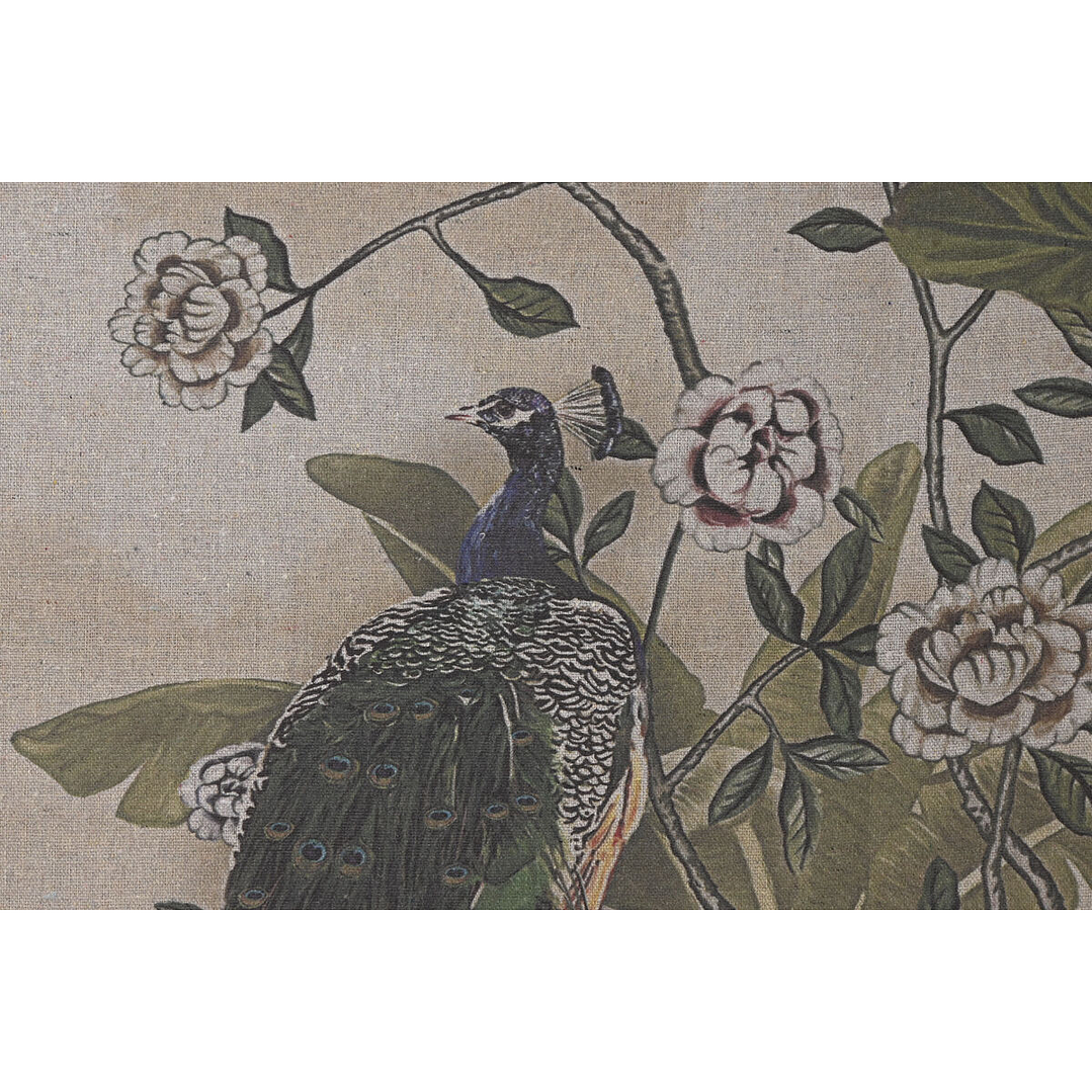 Cuadro ESPRIT Palmeras y Garzas 120x80 cm – Estilo Oriental Natural 3