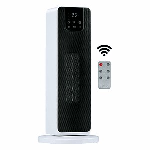 Calefactor Alpina Cerámico 2000W con Termostato y Oscilación