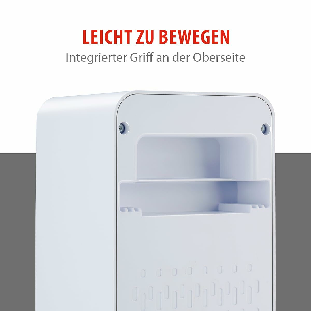 Calefactor Alpina Cerámico 2000W con Termostato y Oscilación 8