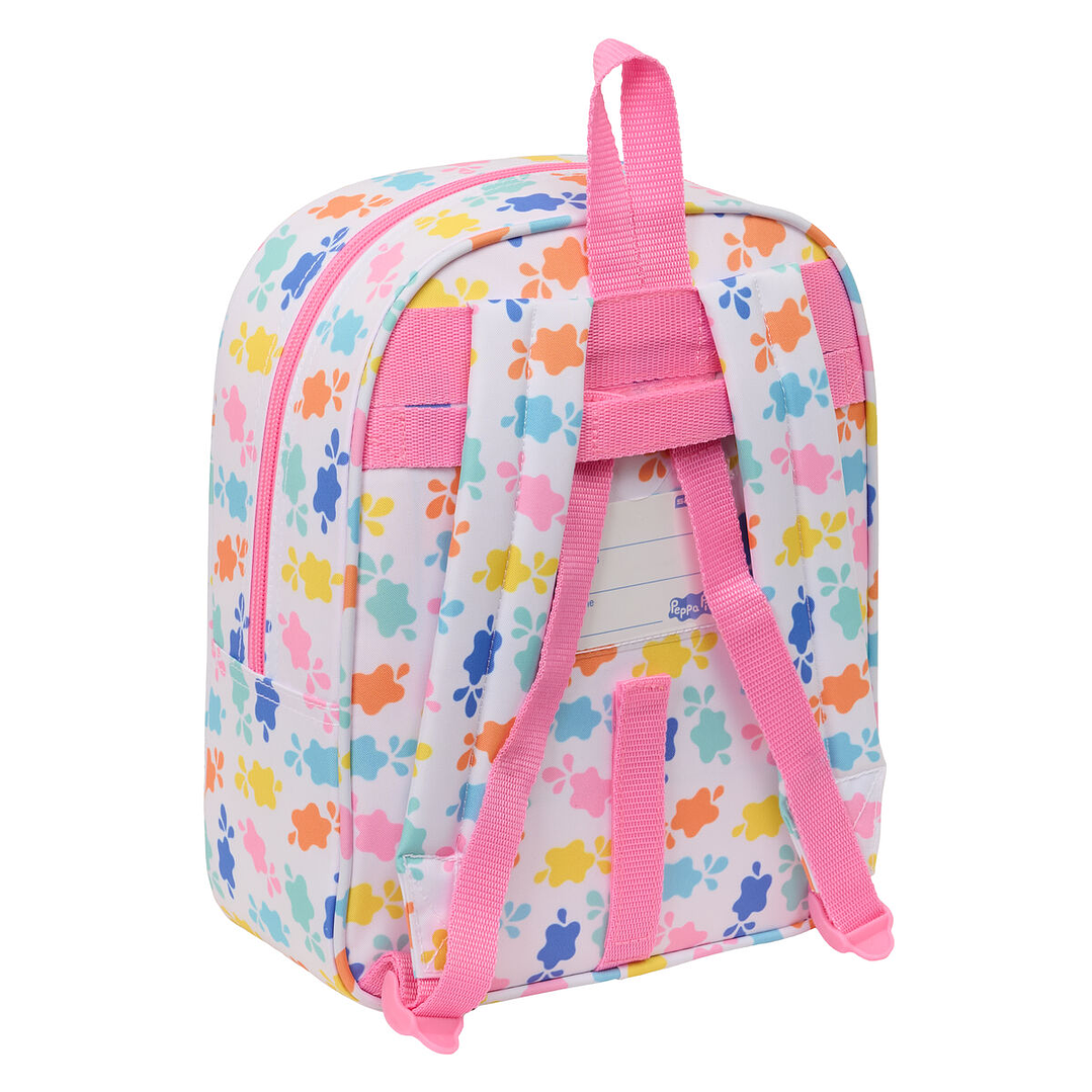 Mochila Escolar Peppa Pig Baby Pig Multicolor 22x27 cm 4