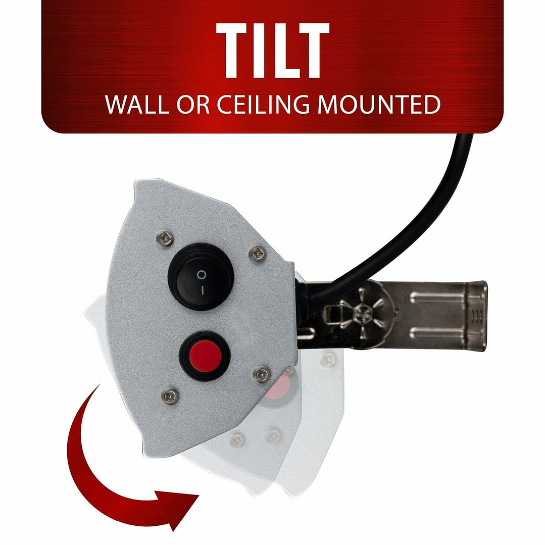 Calefactor Alpina Gris de Pared Bajo Consumo 8