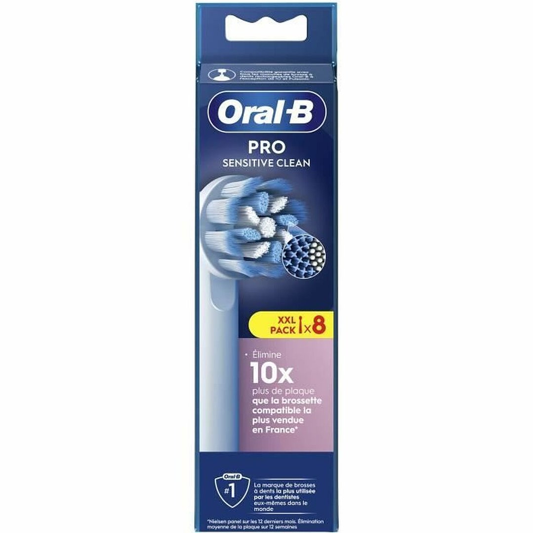 Cabezal de Recambio Oral-B Blanco Pack 8 Unidades 1
