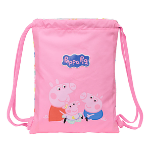 Bolsa Mochila Peppa Pig Baby Pig Multicolor 26 cm