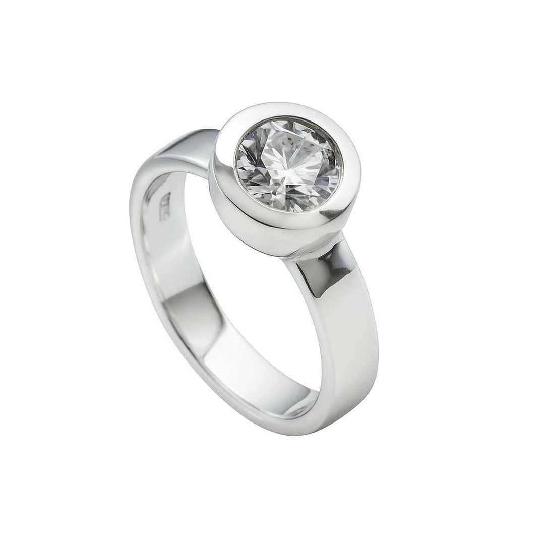 Anillo Mujer Diamonfire Plata de Ley Talla 17 1