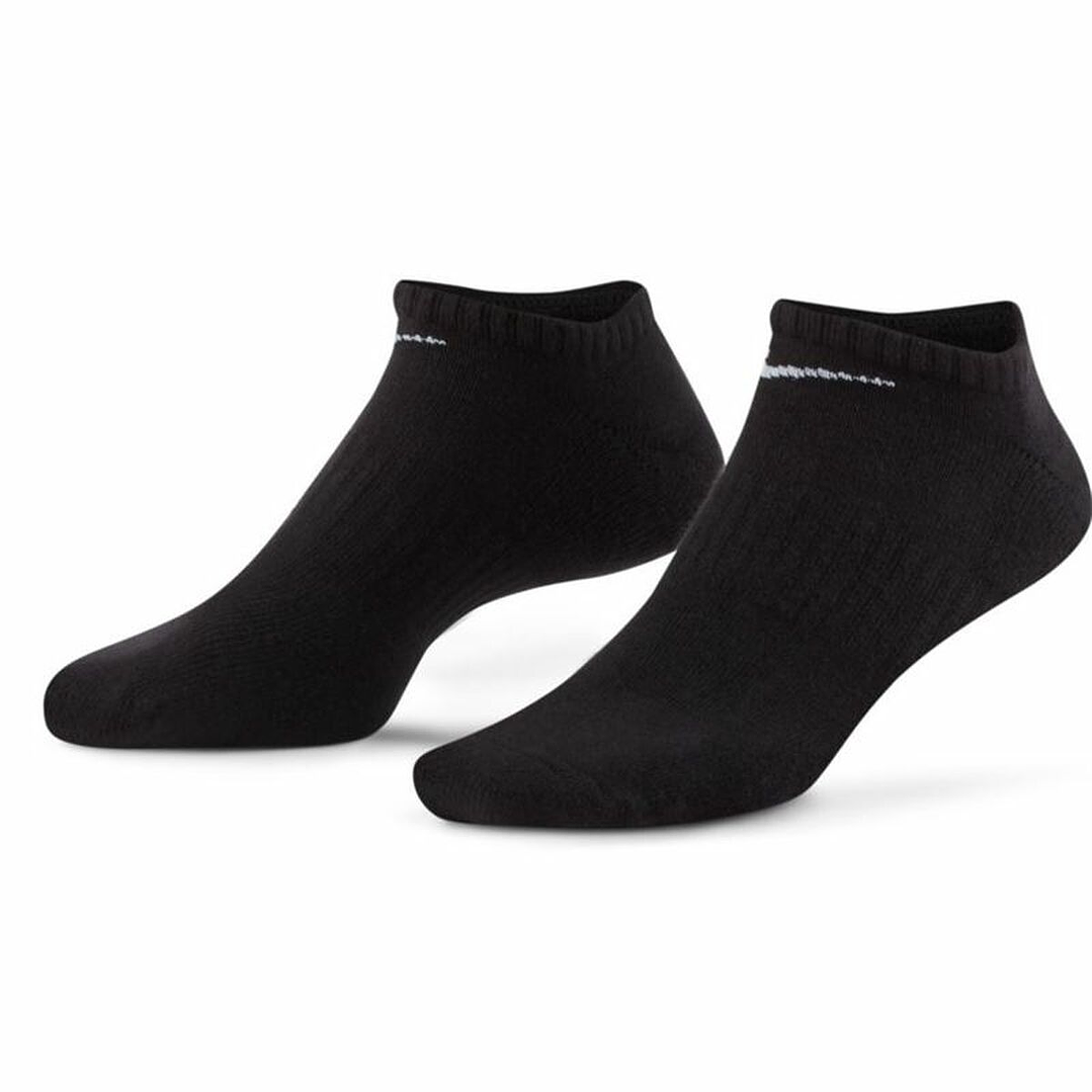 Calcetines Tobilleros Nike EVERYDAY Negro 3 Pares 2
