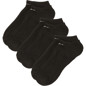 Calcetines Tobilleros Nike EVERYDAY Negro 3 Pares
