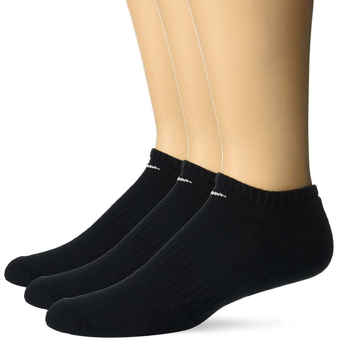 Calcetines Tobilleros Nike EVERYDAY Negro 3 Pares 9