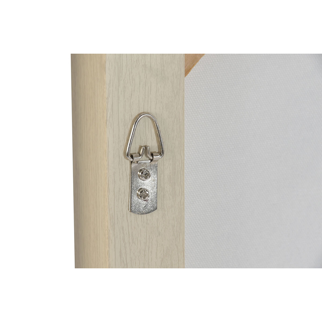 Cuadro Home ESPRIT Palmeras Azul Blanco Tropical (2 uds) 2