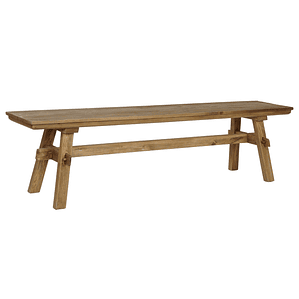Banqueta Home ESPRIT Marrón 180x35x47 cm Madera