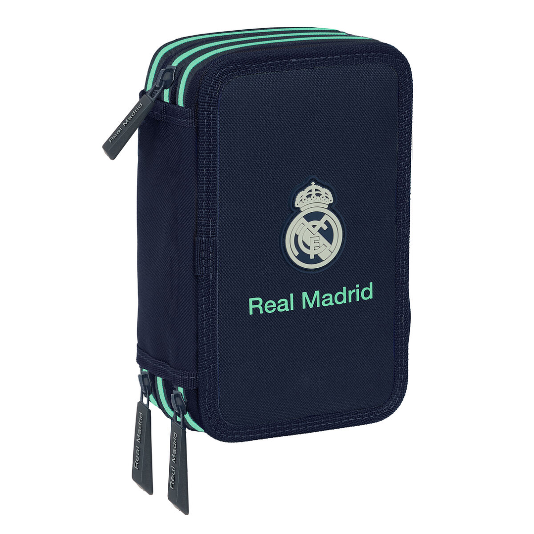 Estuche Real Madrid 37 Piezas Portatodo Escolar 1