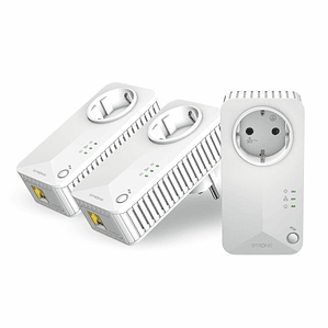 Adaptador PLC STRONG Blanco Ethernet Plug and Play