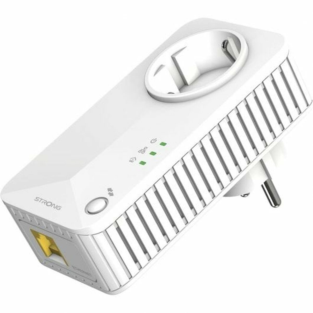 Adaptador PLC STRONG Blanco Ethernet Plug and Play 7