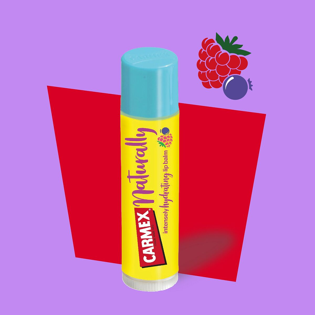 Bálsamo Carmex Hi Anti-Age Frutos Rojos Stick Labial 2
