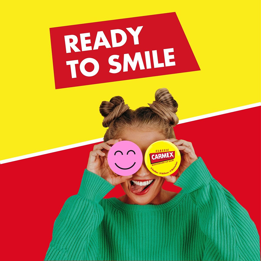 Bálsamo Carmex Hi Anti-Age Frutos Rojos Stick Labial 4