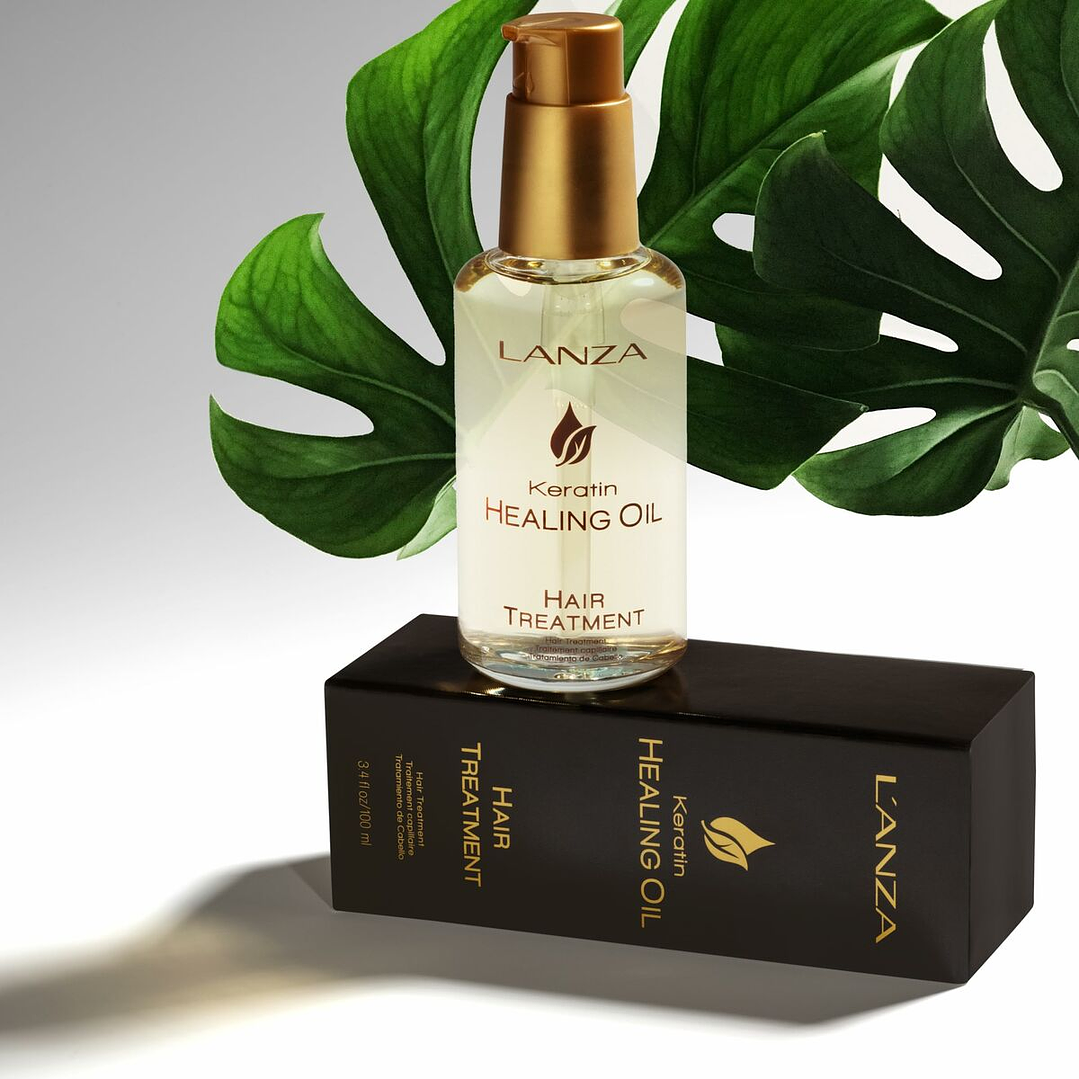 Aceite Capilar L’ANZA Keratin Healing Oil 185 ml Reparador y Nutritivo 2