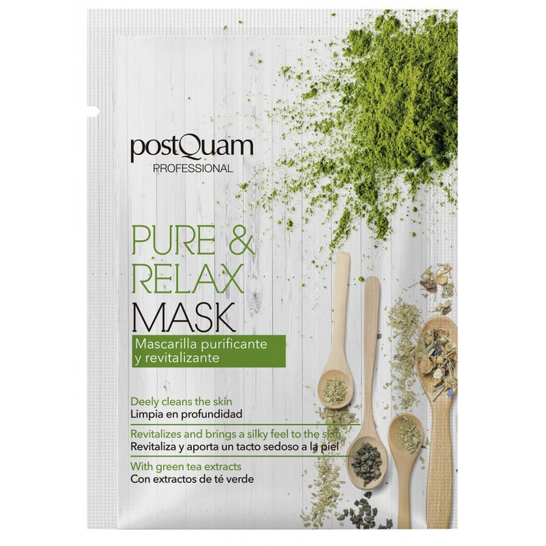 Mascarilla Facial Postquam Pure & Relax 10 ml Hidratante Mujer 1