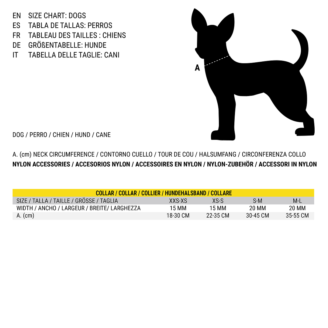 Collar para Perro Real Madrid Azul Talla M Ajustable 7