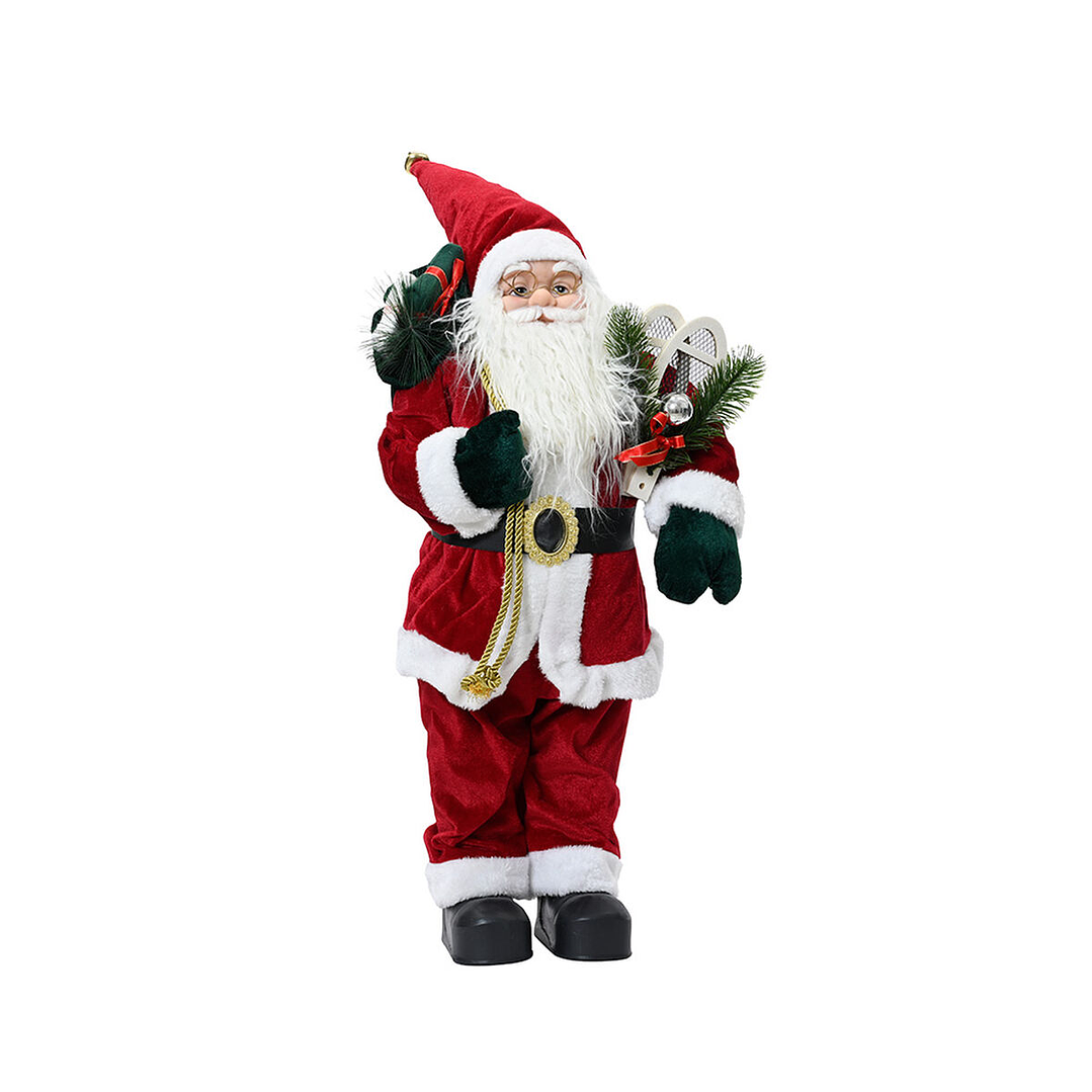 Adorno Navideño Decoris Papá Noel 45 cm Poliéster 1