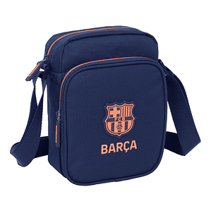 Bolso Bandolera F.C. Barcelona Azul Marino 16 x 22 x 6 cm – Compacto y Deportivo